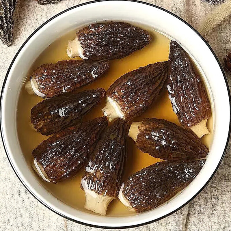 塞翁福 羊肚菌100g 山珍菌菇干货 煲汤火锅食材