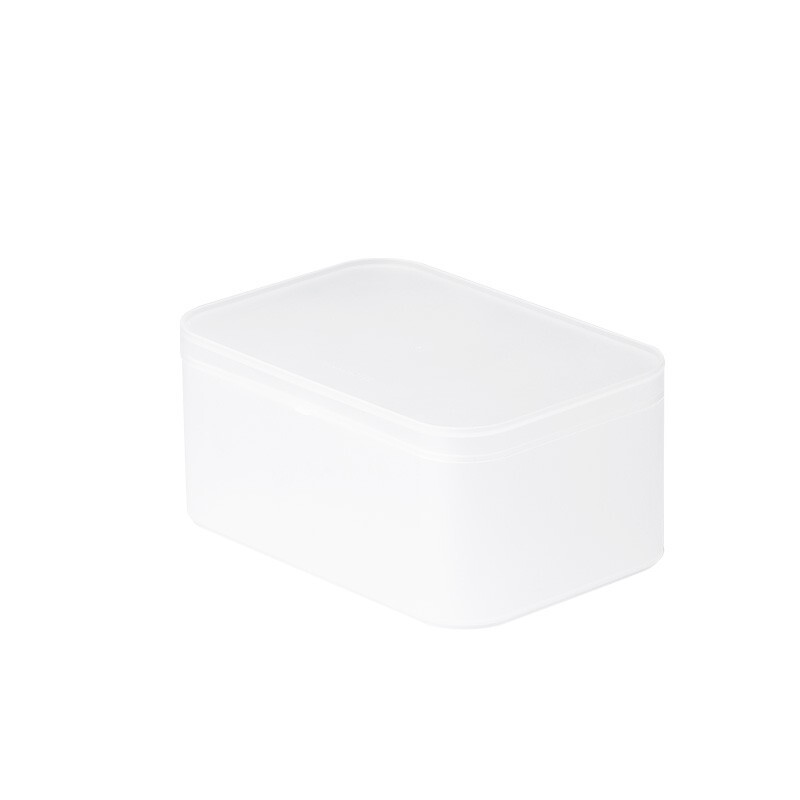 茶花（CHAHUA） 茶花收纳盒 分类收纳盒 透明收纳盒 【大号带盖防尘】150002