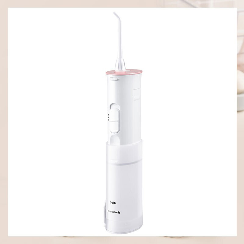 松下（Panasonic）防水型舒适护理冲牙器 两种水压模式 EW-DJ10-W405