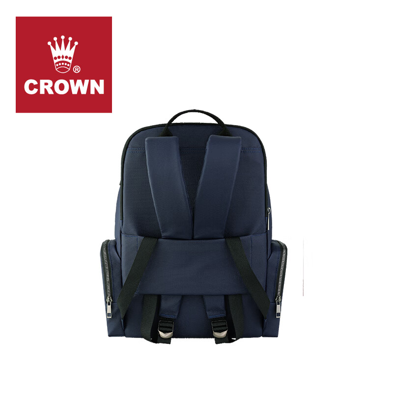 皇冠（CROWN）商务多隔层双肩包E-P1147S