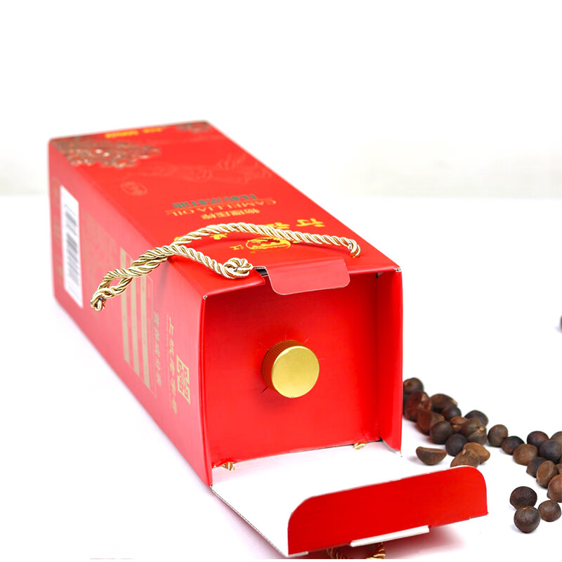 汀江山茶油500ml老字号压榨一级茶油婴幼儿用油压榨茶油送礼节日 山茶油500ml单瓶装