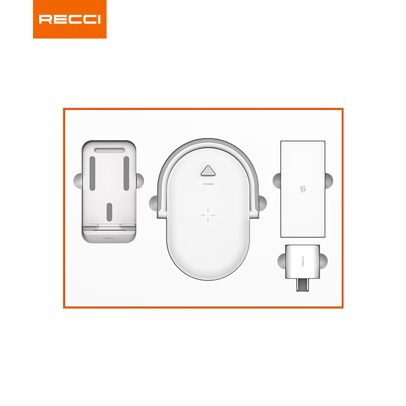 RECCI锐思RG07手机无线充带灯+充电头