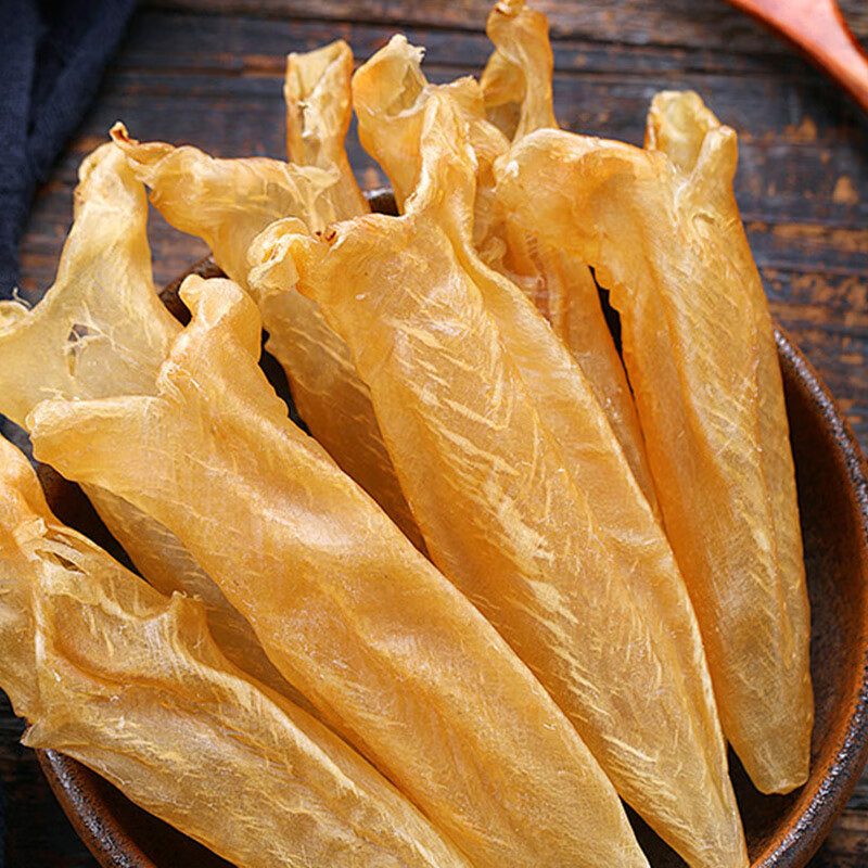 塞翁福 北海鱼胶礼盒70g 花胶鱼肚胶原营养滋补海产干货送礼