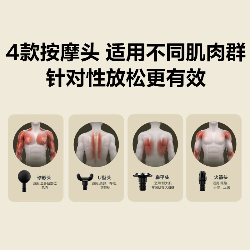 skg筋膜枪F3-2尊享款 专业级健身运动颈膜枪腰腿背肩颈部肌肉全身按摩仪器 送男女朋友生日520礼物