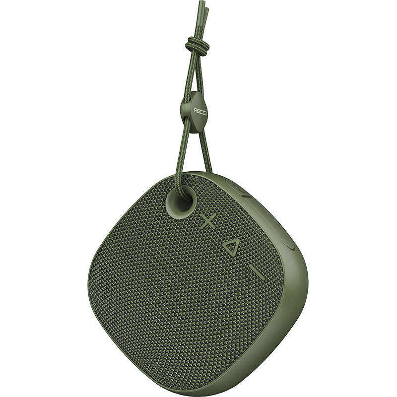 RECCI锐思（Recci）RSK-W43蓝牙音箱便携式无线户外音响支持TF卡超长续航 黑色