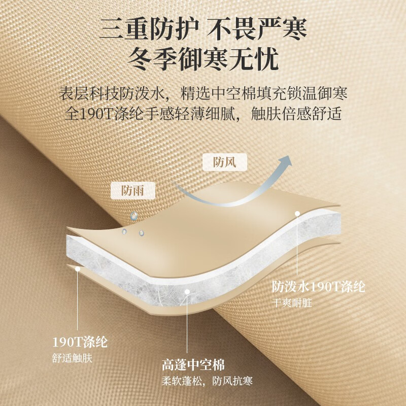 清系 户外睡袋露营便携式加厚睡袋大人成人秋冬季亲肤棉信封式棉 1.0KG-右