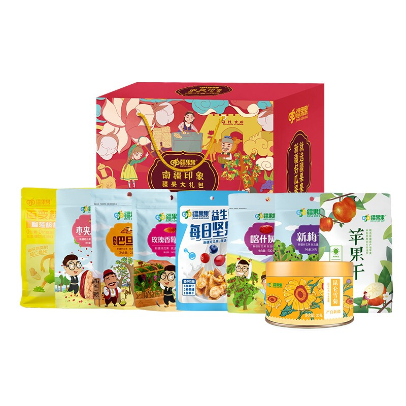 疆果果南疆印象大礼包1830g