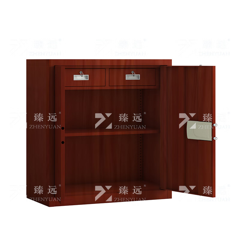 臻远ZYJJ-80059 单节保密柜矮柜保险柜档案资料柜 单节智能指纹密码锁