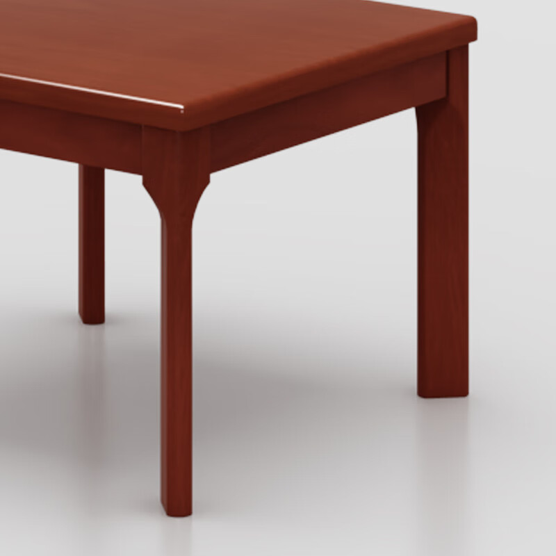 臻远ZY-FCJ-02办公家具方茶几实木贴皮茶几沙发配套茶几 0.6米