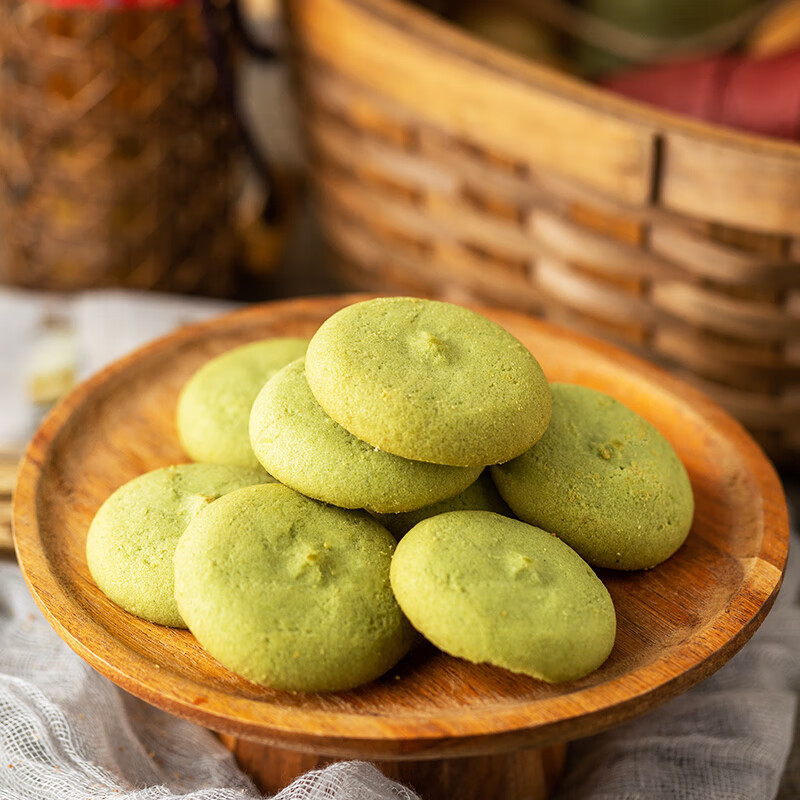 聚春园官方爆浆曲奇流心软心饼干多口味办公休闲零食小吃午后茶点心 蔓越莓芒果味 180g盒装