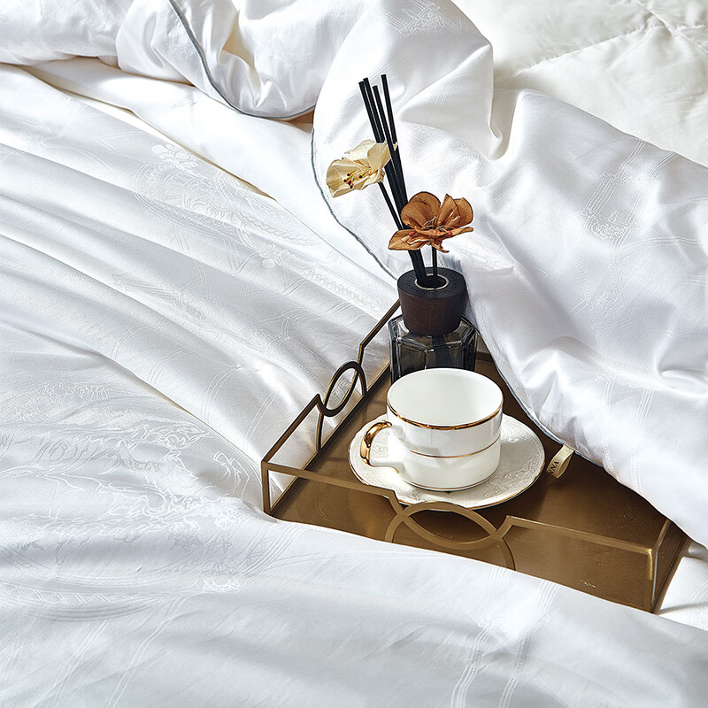 富安娜（FUANNA）【门店款】蚕丝被子 100%桑蚕丝二合一被芯四季可用双人230*229cm