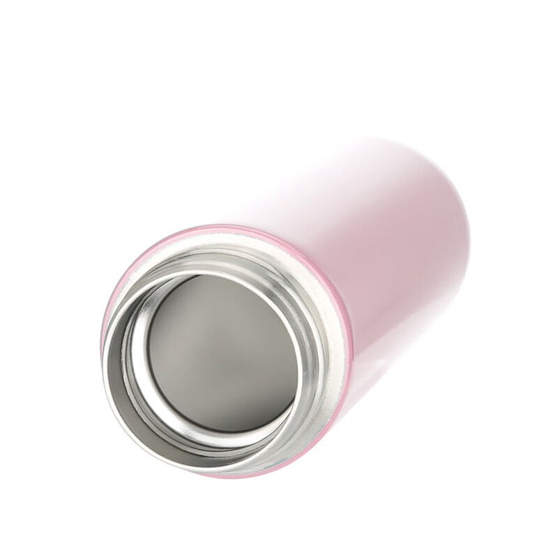 乐扣乐扣（locknlock）保温保冷智能芯片触摸感温数显无需充电简约通勤办公室水杯保温杯 粉色 270ml LHC6490FU