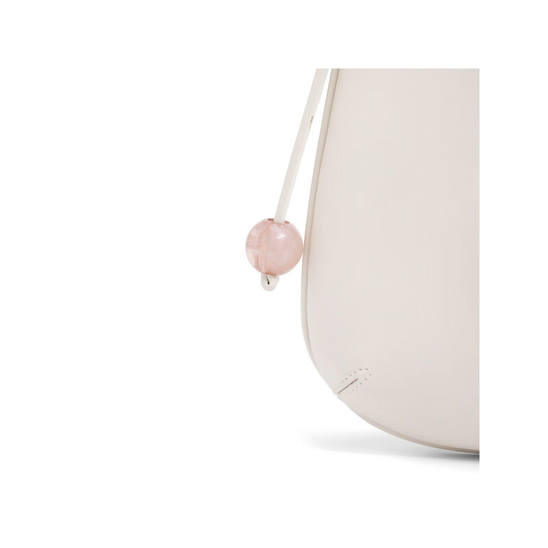 百丽【刘雯同款】女包2023夏季新商场同款简约质感通勤腋下包X9099BX3 米色 F