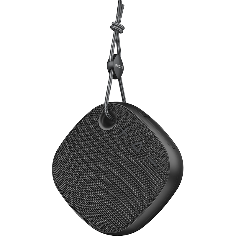 RECCI锐思（Recci）RSK-W43蓝牙音箱便携式无线户外音响支持TF卡超长续航 黑色
