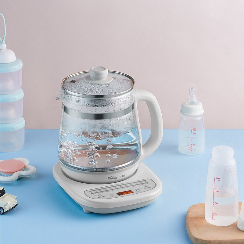 小熊（Bear） 养生壶1.5L煮茶壶全自动保温多功能电水壶 YSH-C15W1【ZMD安心系列】