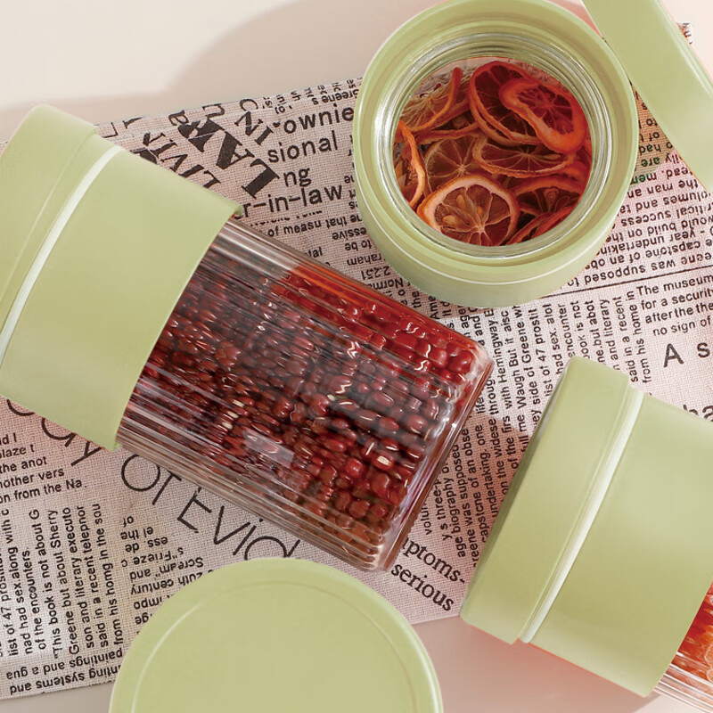 艾逸瑶选 晶萃系列百变储物罐4件套CJ-21127