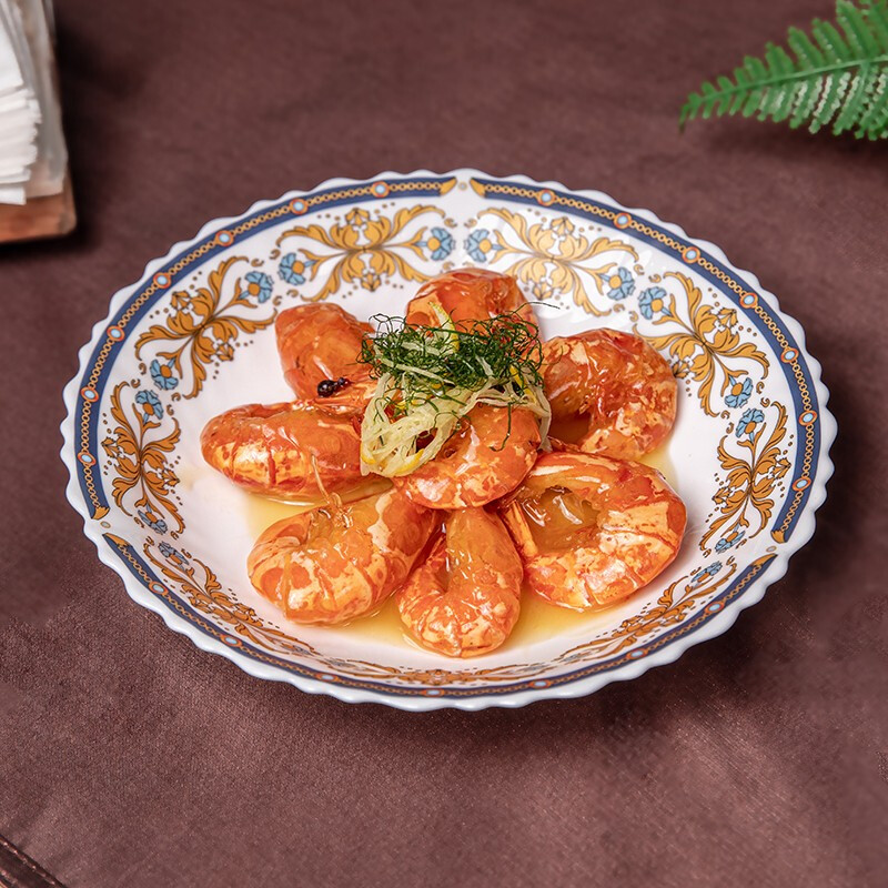 康宁餐具 餐具套装耐高温玻璃碗碟盘套装 彭巴杜夫人餐具30件套 30头