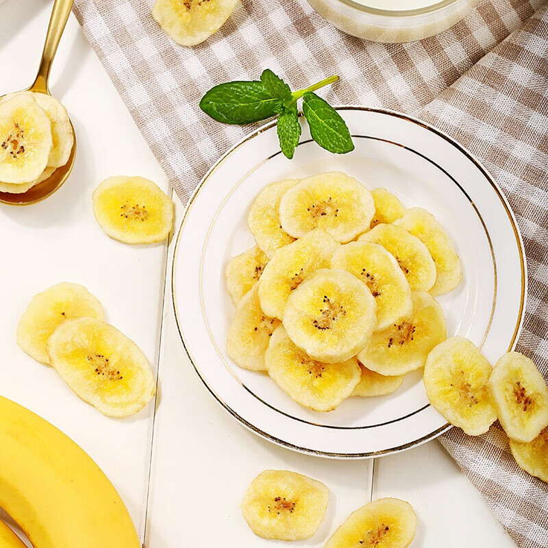 鲜记 香蕉片228g/罐