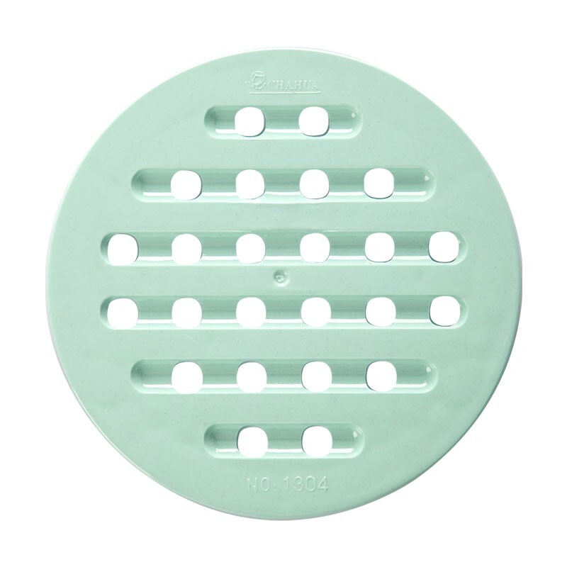 茶花（CHAHUA） 餐桌隔热垫圆形餐桌隔热垫碗垫盘垫锅2组装共4片随机色1304