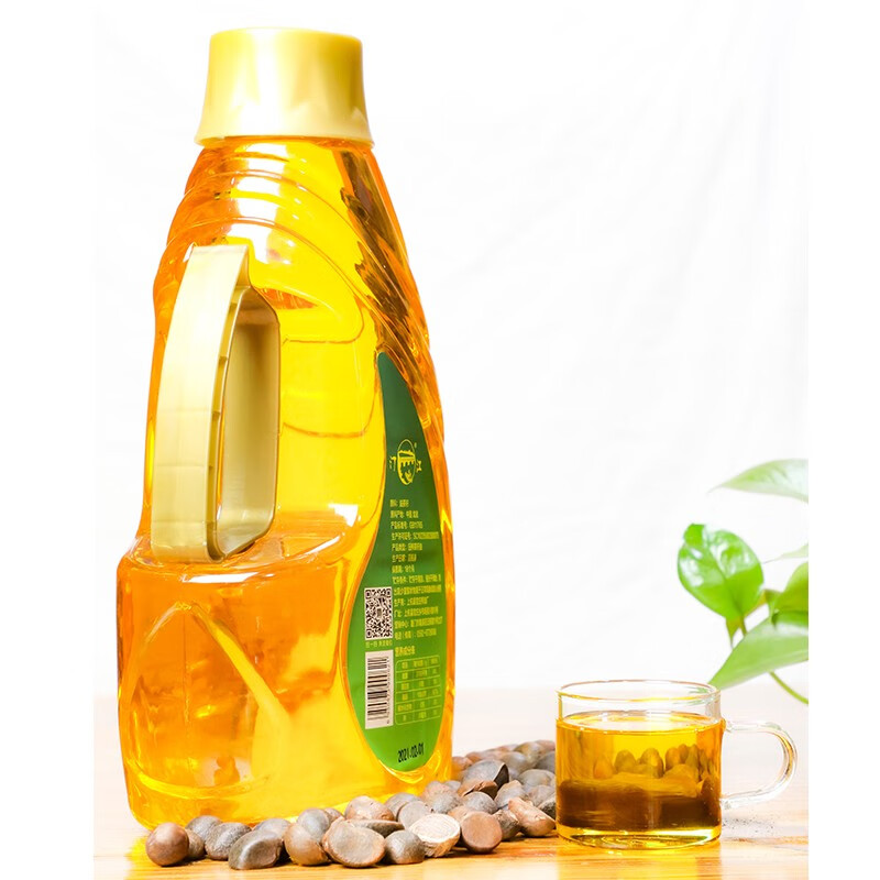 汀江端午节山茶油茶籽油食用油物理压榨原香山茶油瓶装盒装 汀江山茶油1.8l