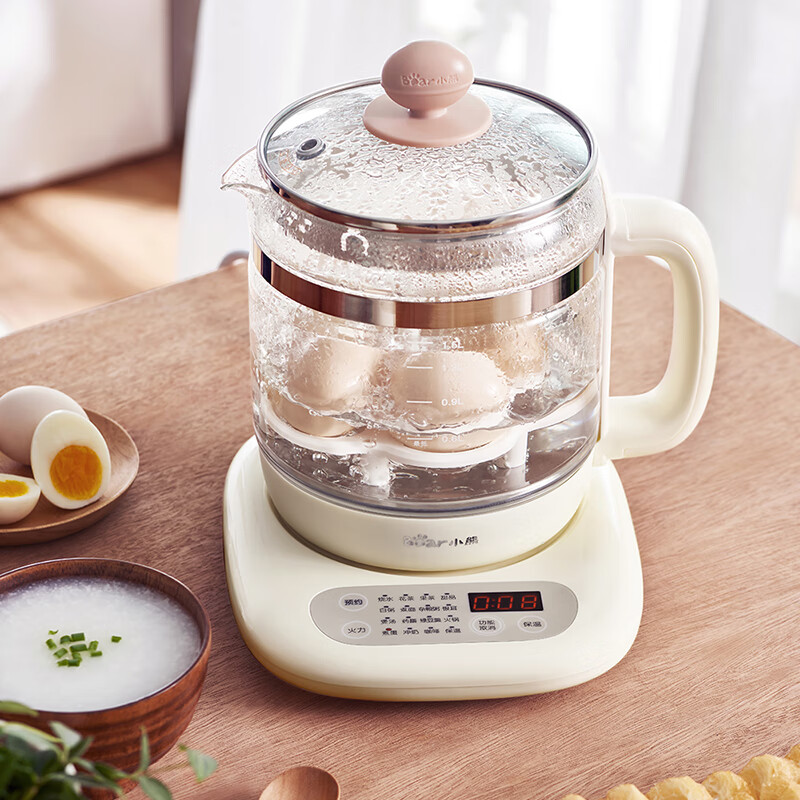 小熊（Bear）养生壶1.5L迷你玻璃电水壶电热水壶 多功能煮茶壶 YSH-C15K1【企业采购】支持一件代发