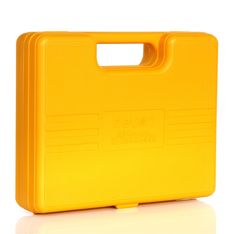 得力(deli)16件套多功能组合工具箱 办公居家常用工具套装