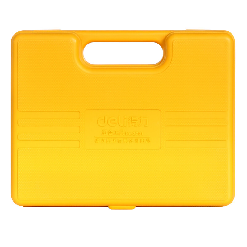 得力(deli)16件套多功能组合工具箱 办公居家常用工具套装