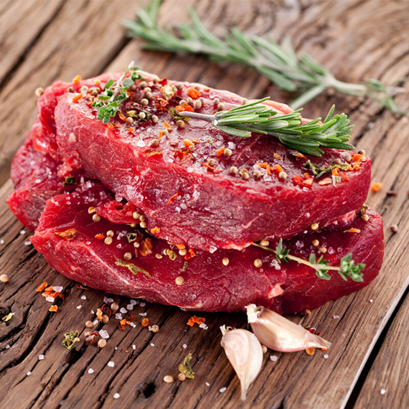 聚春园西式牛排家庭套餐 菲力沙朗西冷牛排 牛肉生鲜片装整切牛排 10片礼盒装（西式1.5kg）