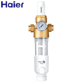 Haier/海尔前置过滤器反冲洗前置净水器家用全屋自来水管道过滤器 万向型可调水压滤水器 HSW-PF7