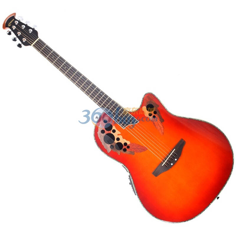 ovation cc48/ab 电箱琴 op4bt拾音器 落叶色渐变 自营