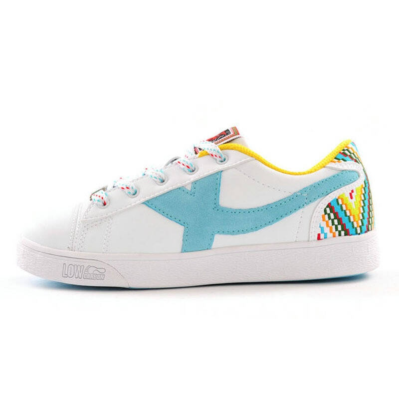 特步xtep md复古鞋 女鞋 xw23g810 白兰 37