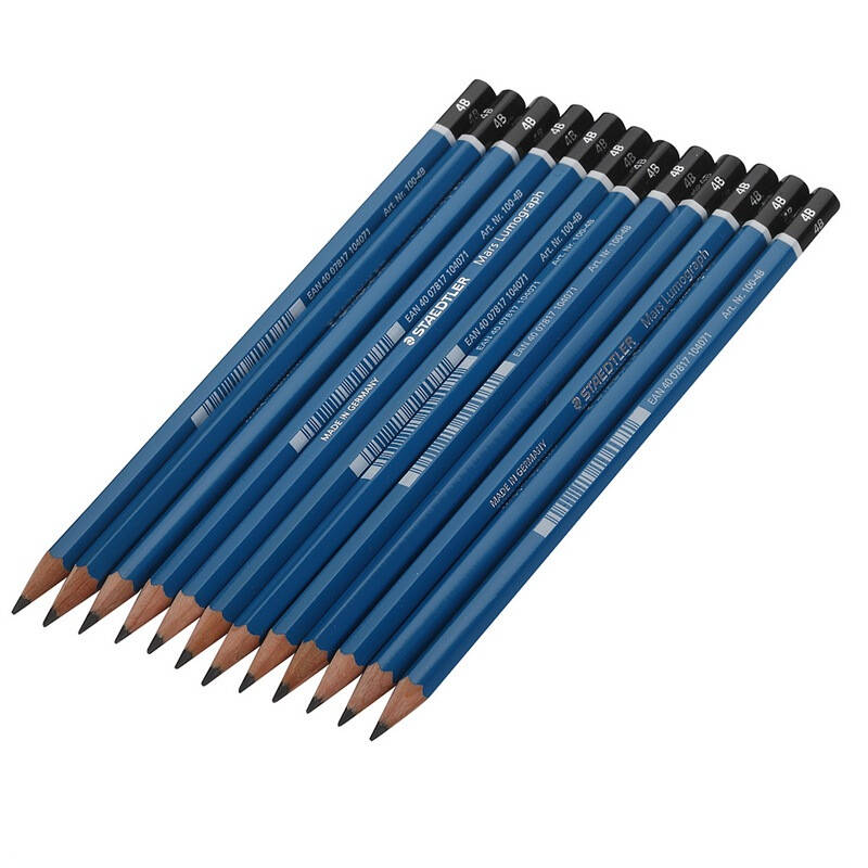 施德楼(staedtler) 100-4b 高级铅笔(12支)