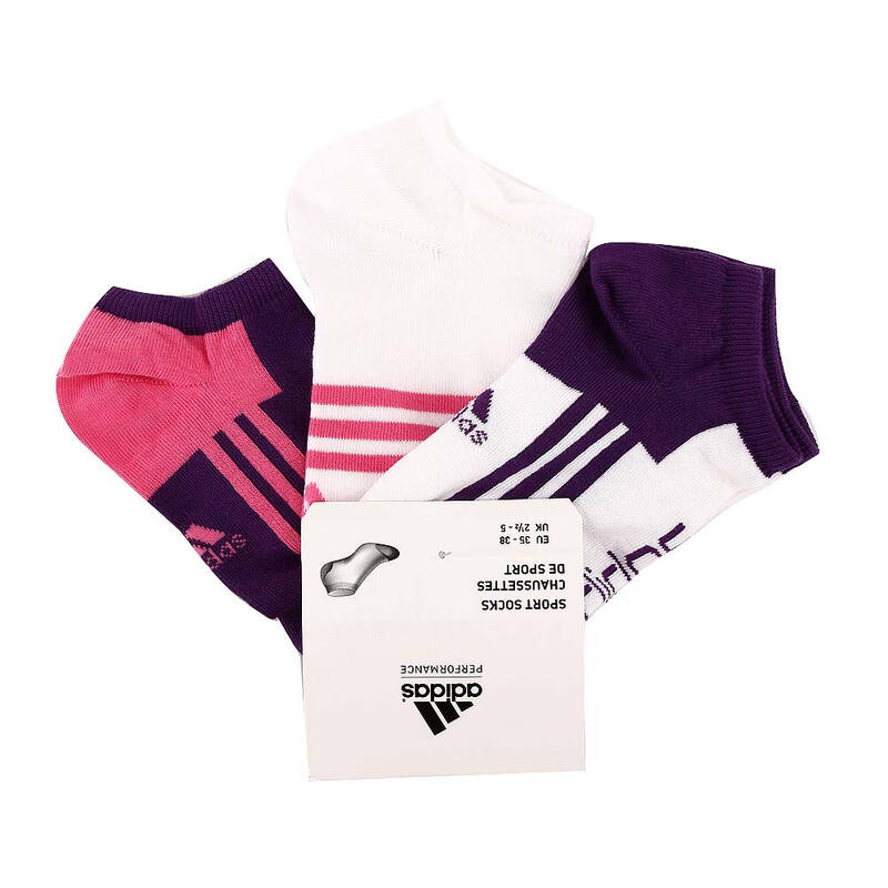 阿迪达斯adidas女式低跟袜-x18136 白色 l