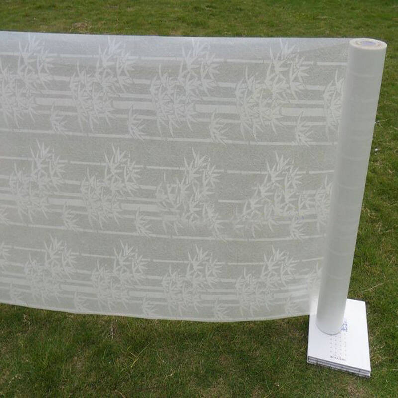 可示(宽90cm*长100cm)3k彩色玻璃纸/玻璃贴膜/窗花贴膜浴室厨房防透贴