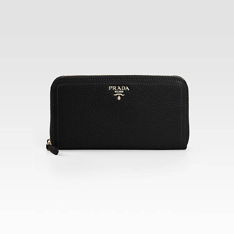 普拉达 prada 女式钱包 nero-black q00043280