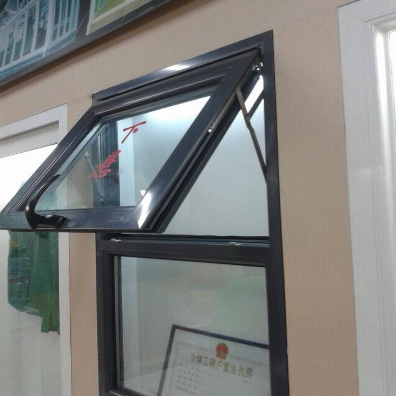 德国格朗型材 彩色断桥铝合金阳光房门窗 外翻窗 下悬窗价格 中空钢化