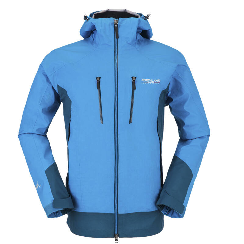 诺诗兰旗舰店(northland)14新款 佩拉德男式三层防水透气冲锋衣 gs14