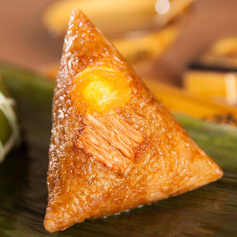 五芳斋 真空蛋黄鲜肉粽 嘉兴粽子五芳斋 浓情端午 实惠袋装 280克