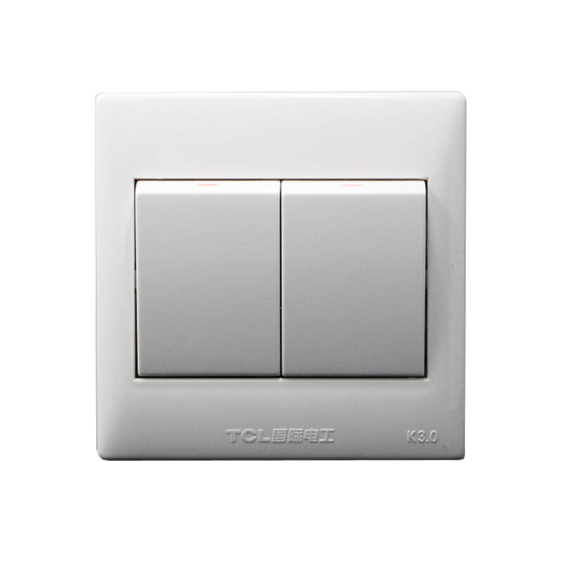 tcl罗格朗 legrand k3.0系列 16a 250v二位单极中按钮开关