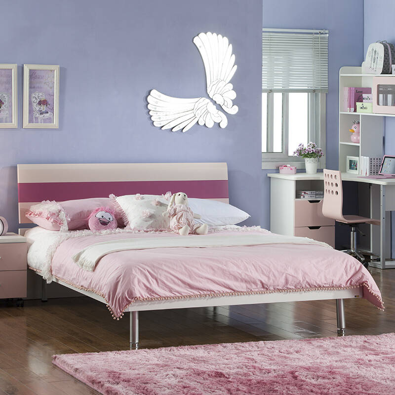 多喜爱 儿童床 男孩/女孩可选 1.2米单人床 儿童房小孩床 1.