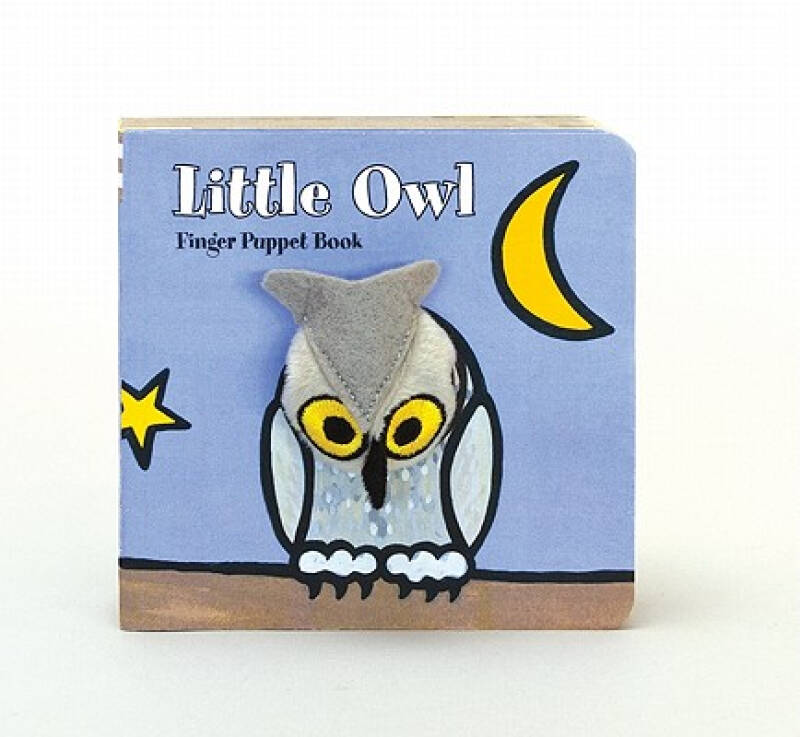 【預訂】little owl finger puppet book