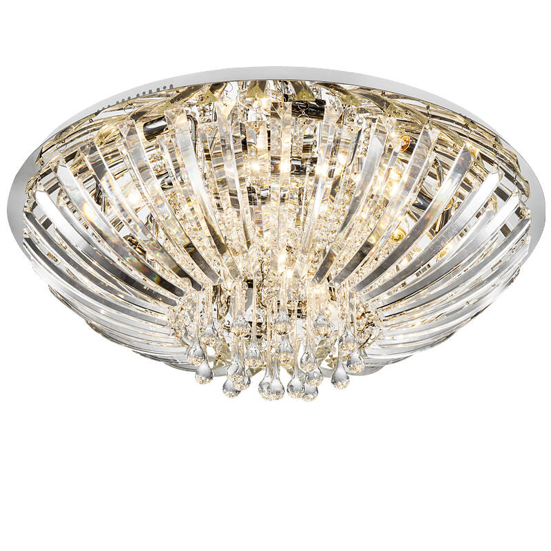 奥朵现代简约led水晶灯吸顶灯具客厅灯饰卧室餐厅灯 cl10482-led 灯泡