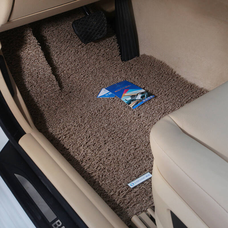 欧铂 丝圈汽车脚垫 双层加厚专车专用 五座车型均可订制 现代车系朗动