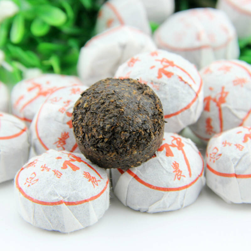 国辉神农普洱熟茶迷你小沱茶熟沱200克