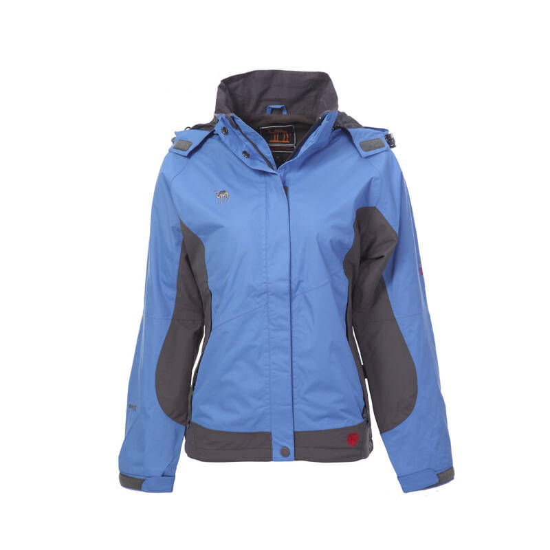 can.torp/肯拓普骆驼 户外女款单冲 单层冲锋衣 f5016 彩兰 l