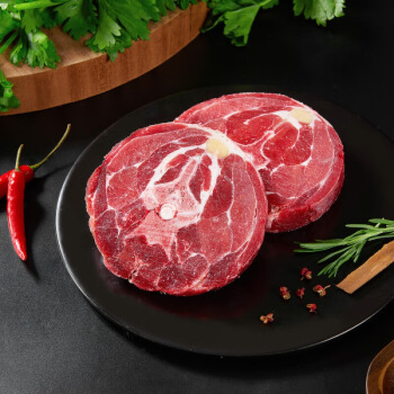 宁夏肉 羊脖子羊颈排 绵羊肉 草原美食羔羊肉烧烤食材 3斤【图片 价格