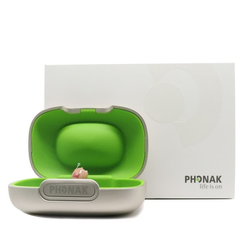 峰力phonak 老年人无线隐形电脑编程耳内式36通道数助听器v50右耳