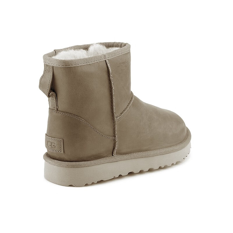 ugg 冬季女士雪地靴经典小香风纯色低筒休闲时尚靴1006595 fea | 羽毛