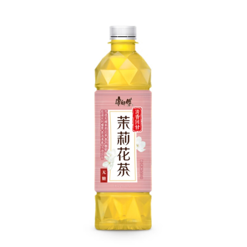 无糖康师傅茉莉花茶pet500ml新品上市饮料整箱