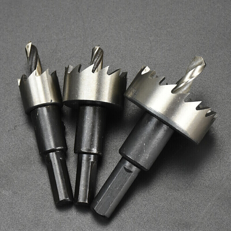 适用高速钢不锈钢的开孔器手电钻1250铁皮铝板扩孔定制13mm